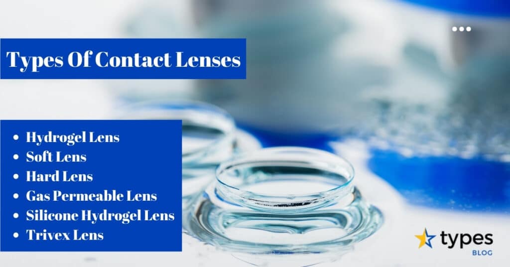 types of contact lenses