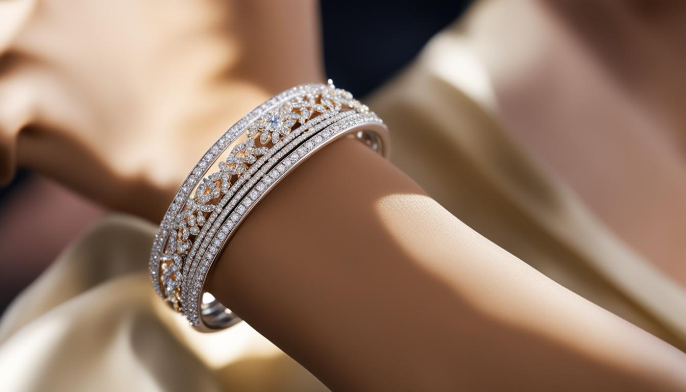 American diamond bangle sets