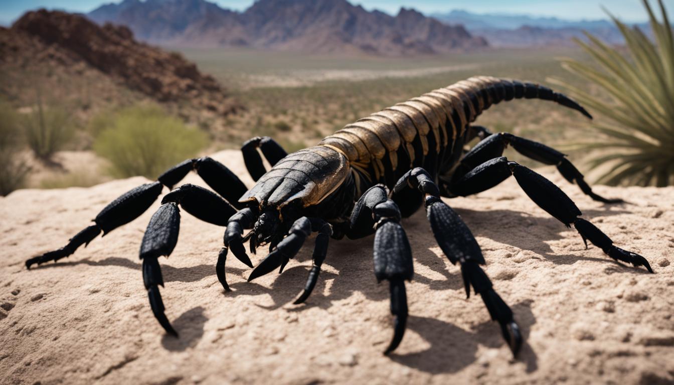 Arizona giant hairy scorpion