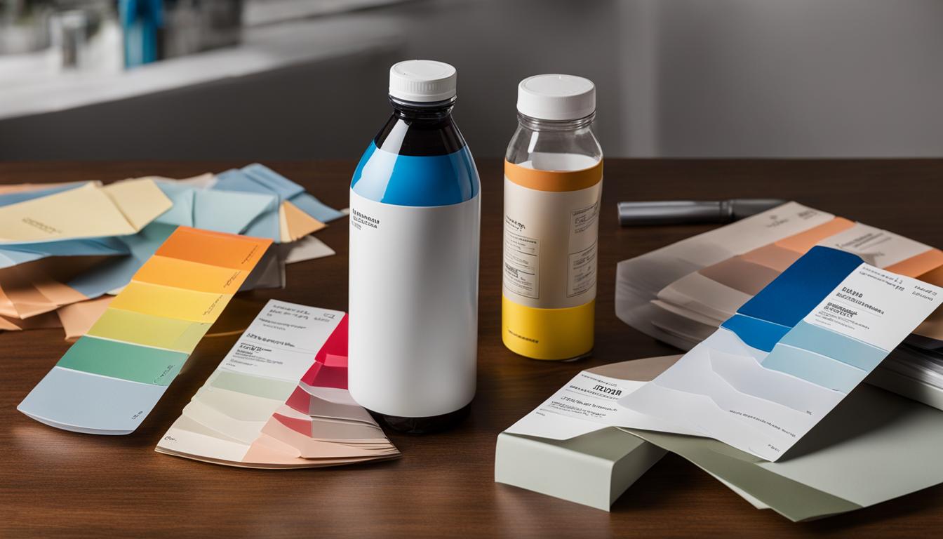 Choosing the Best Paper for Water Bottle Labels