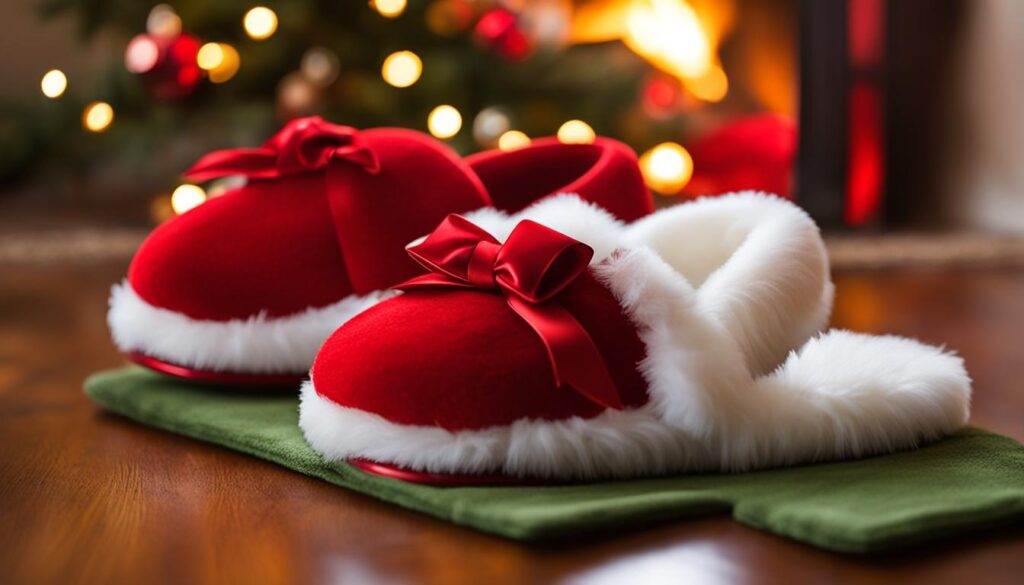 Christmas slippers