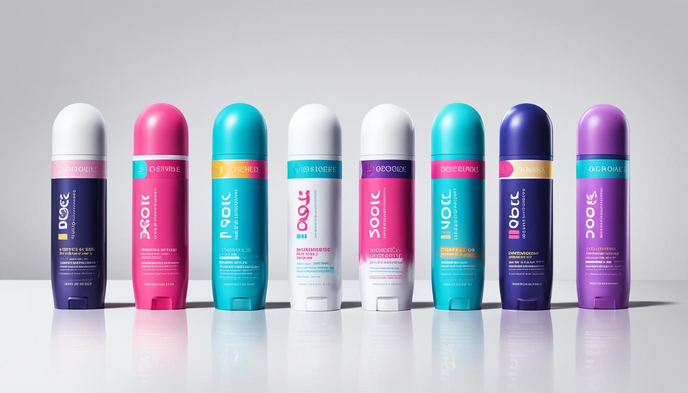 Degree deodorant varieties for women