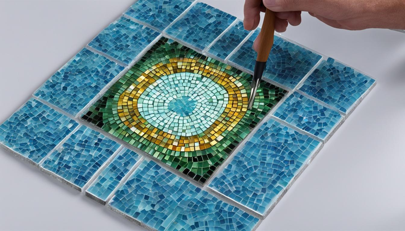 Epoxy Resin for Glass Mosaic Tiles