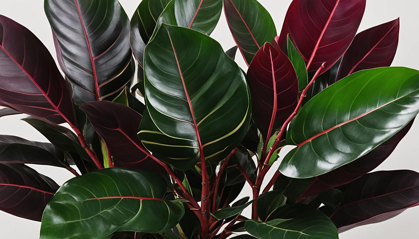 Ficus elastica ruby - Red Rubber Tree