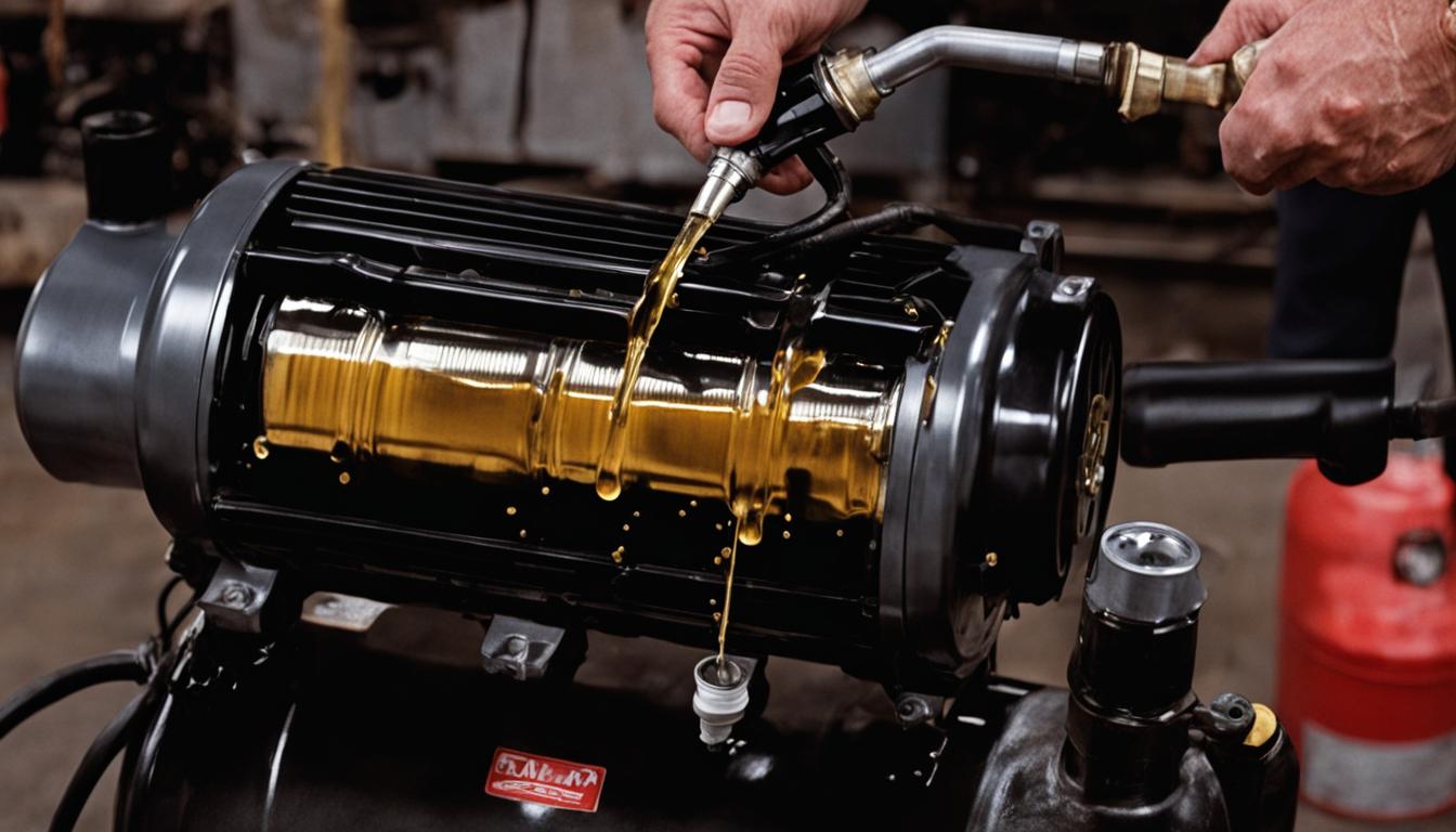 Importance of Using Correct Oil in Air Compressors