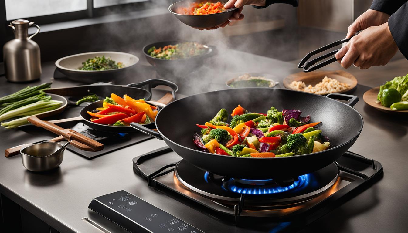 Lodge Seasoned Cast Iron Wok