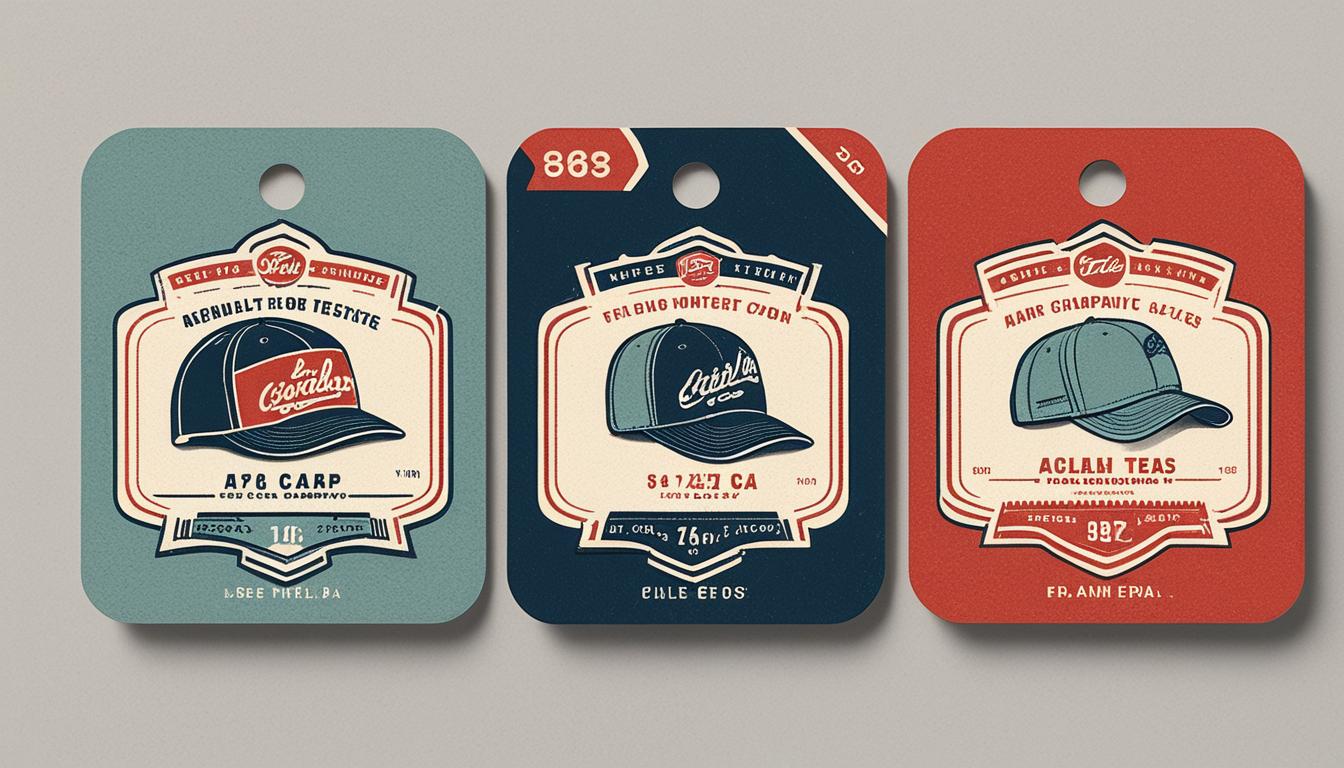 New Era on-field cap tag evolution