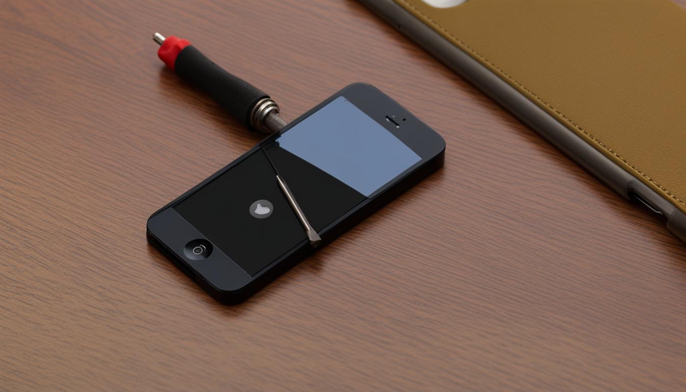 Opening screwdriver for iPhone 5