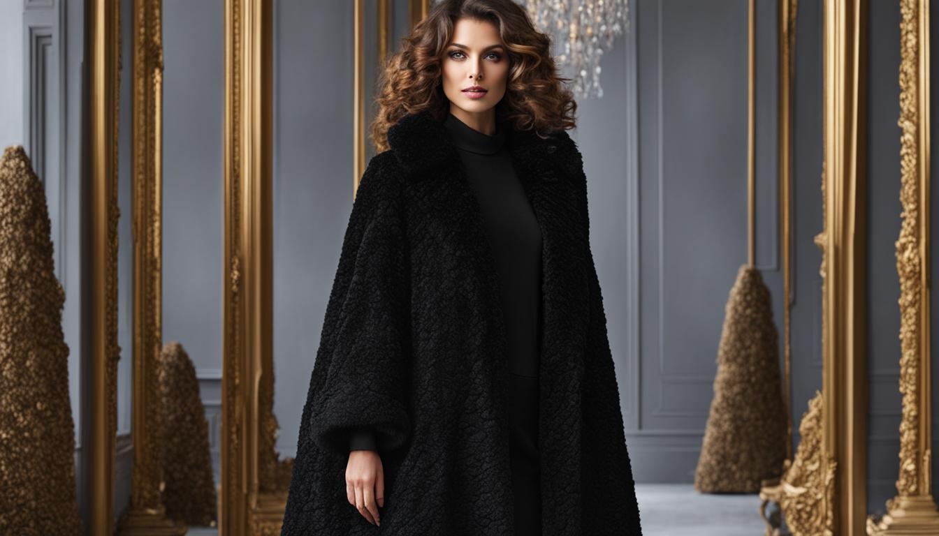 Persian lamb fur coat