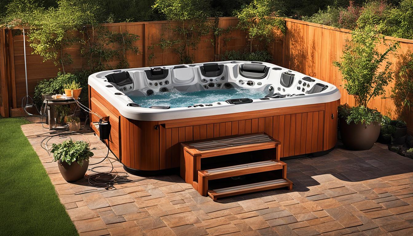 Romex for hot tub