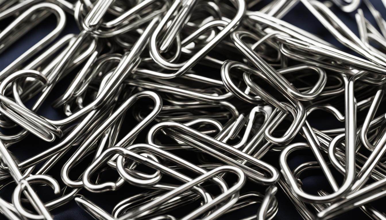 Universal Nonskid Paper Clips