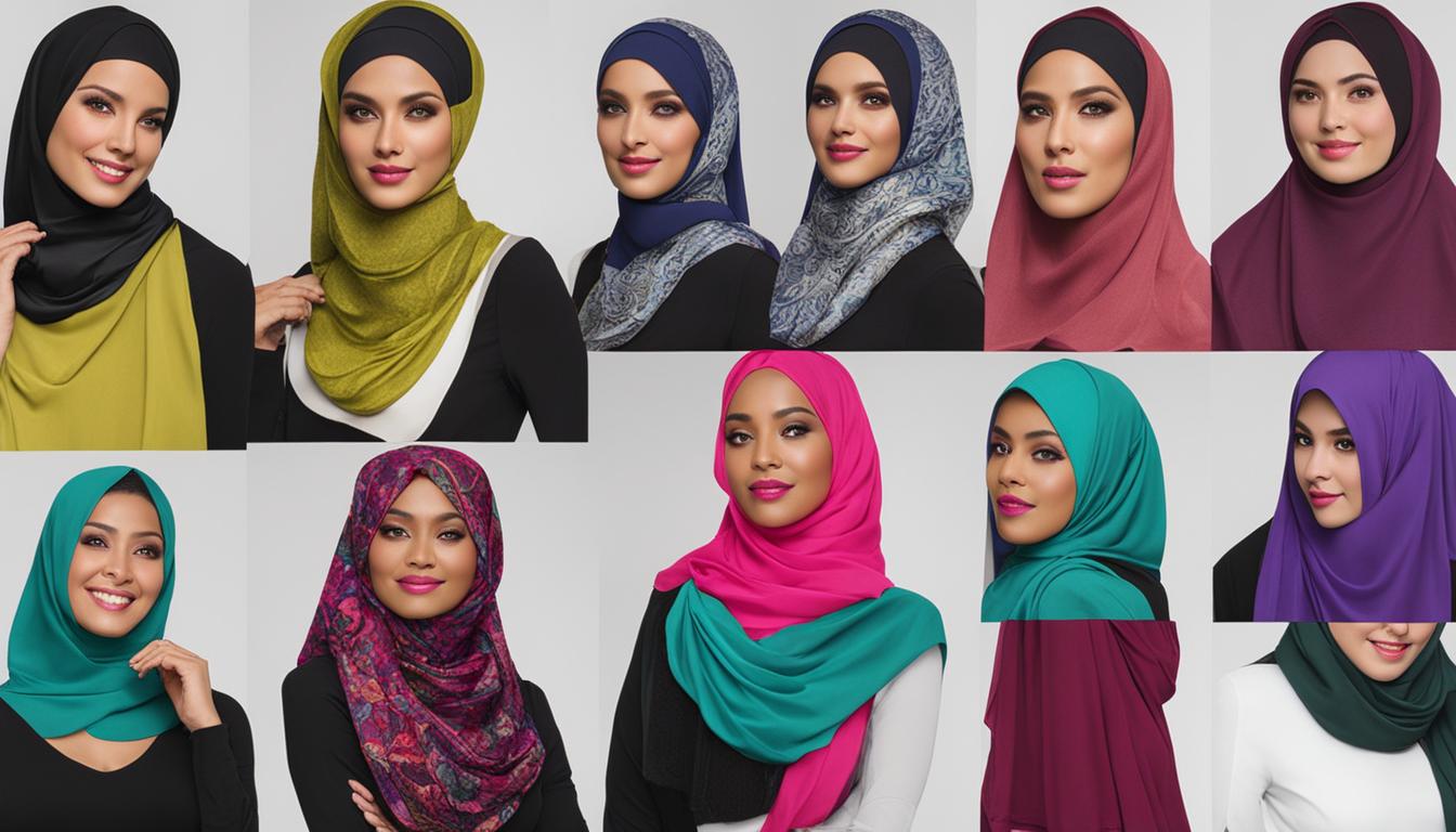 Versatile hijab underscarves