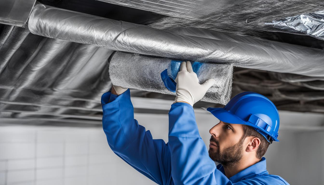 air duct insulation maintenance