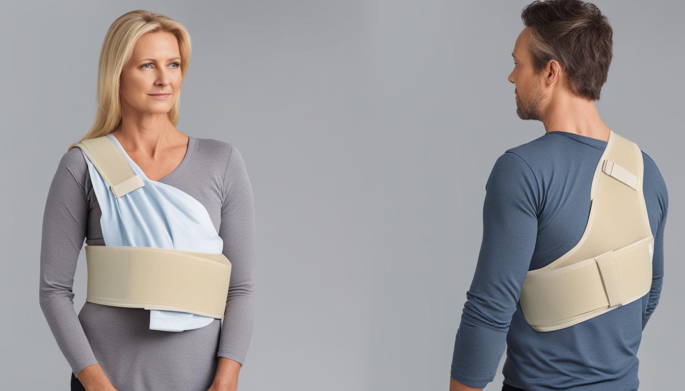 arm sling for clavicle fractures