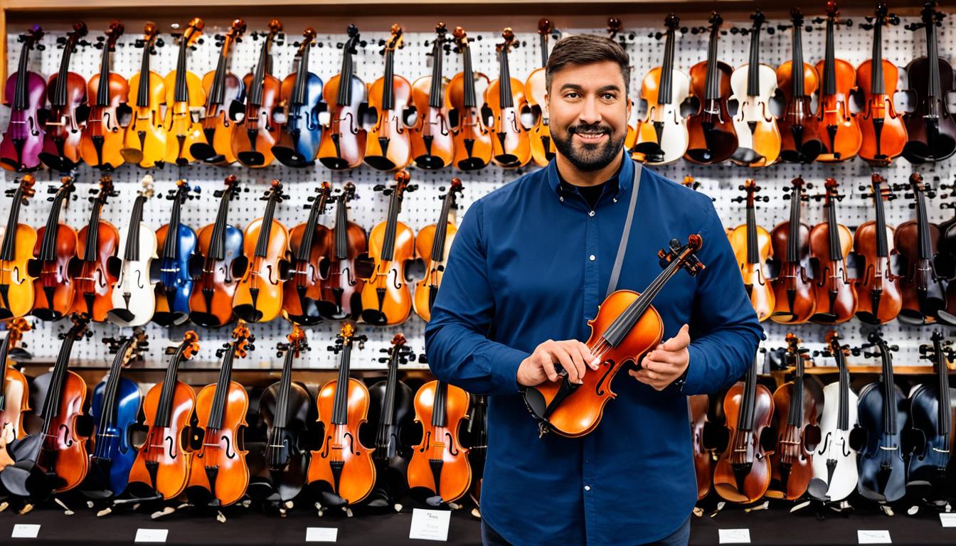 beginner violin price range