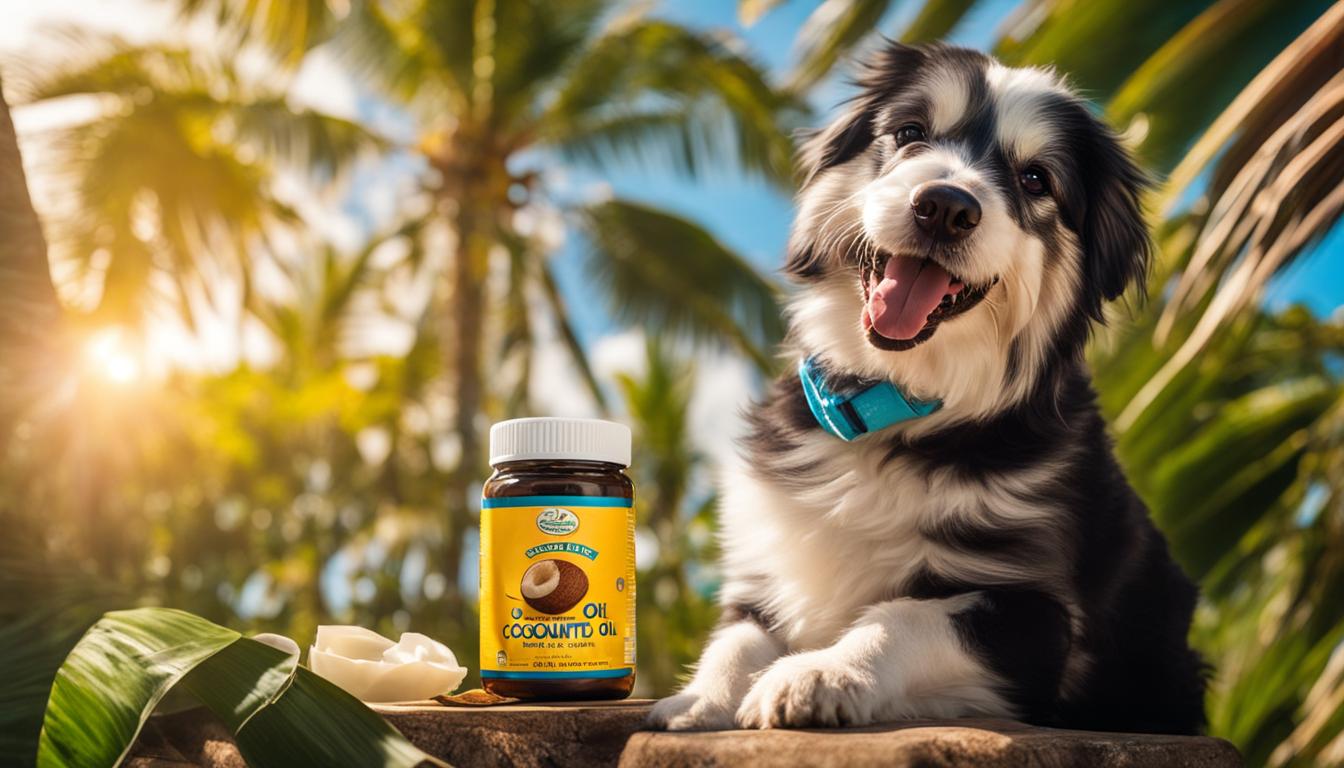 coconut oil for dog's skin and coat