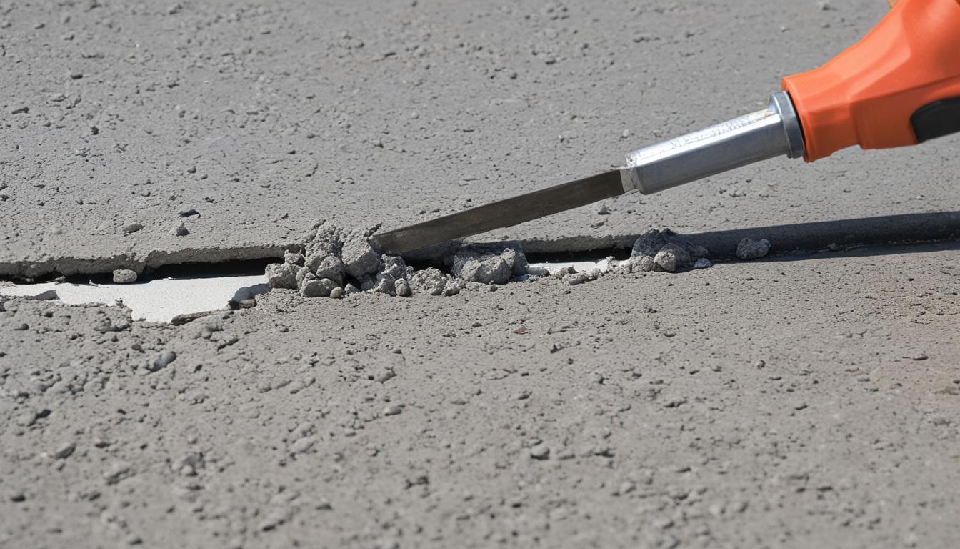 concrete crack repair