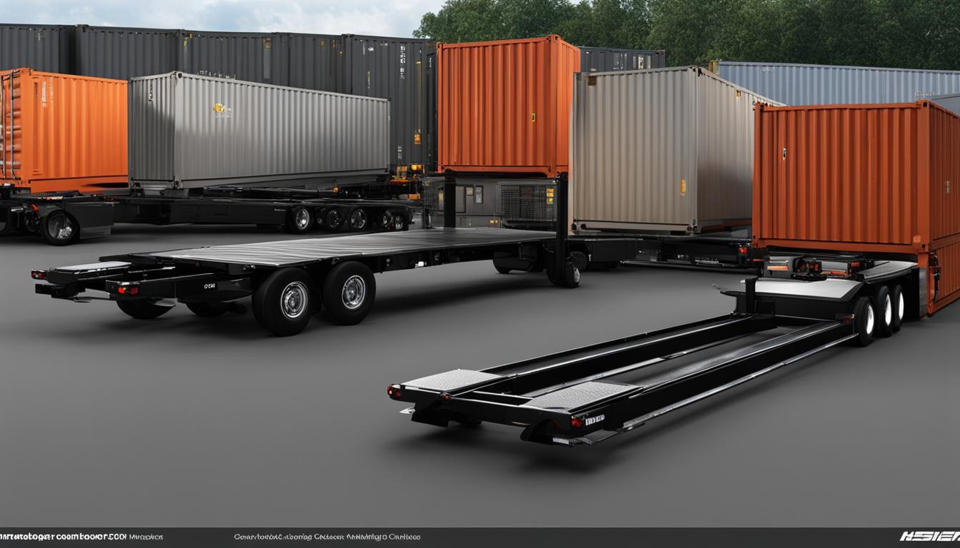 container chassis dimensions