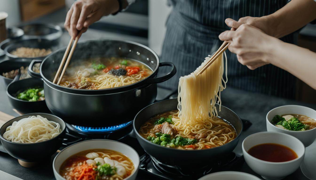 Types of Instant Korean Noodles