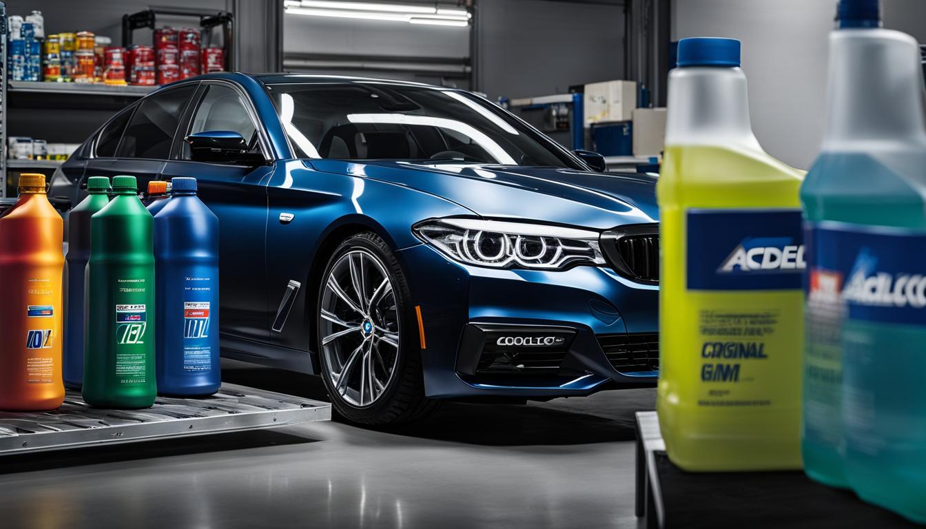 coolant options for BMW 5 series