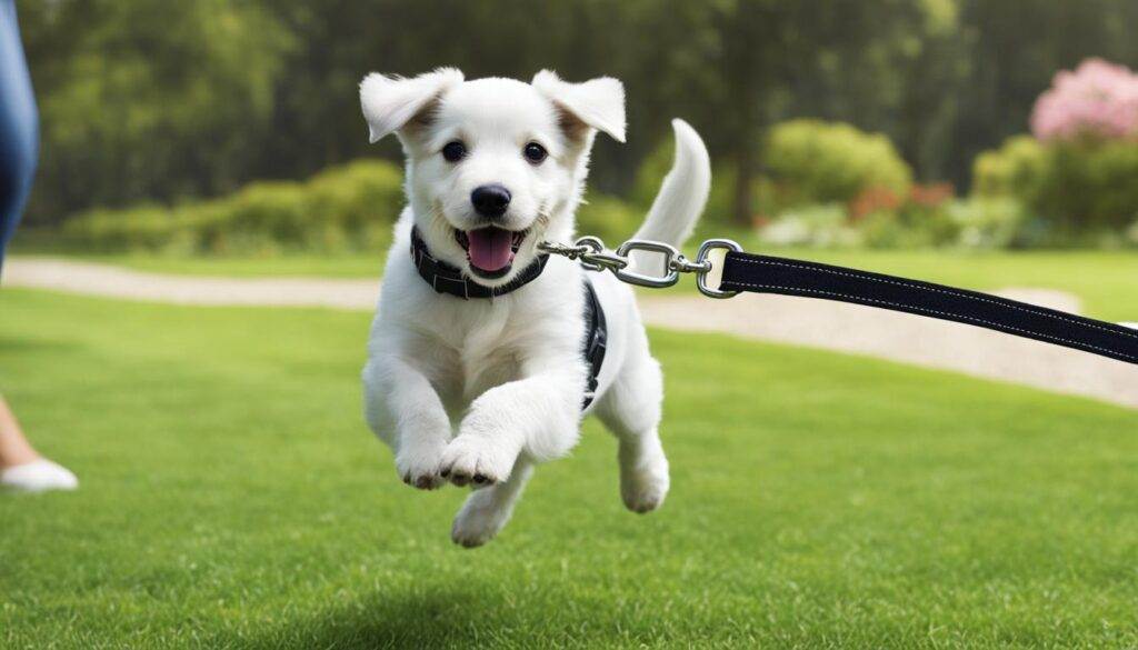 double-ended leash for puppy training