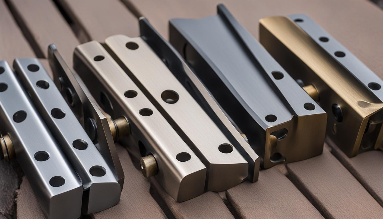 driveway gate hinge materials