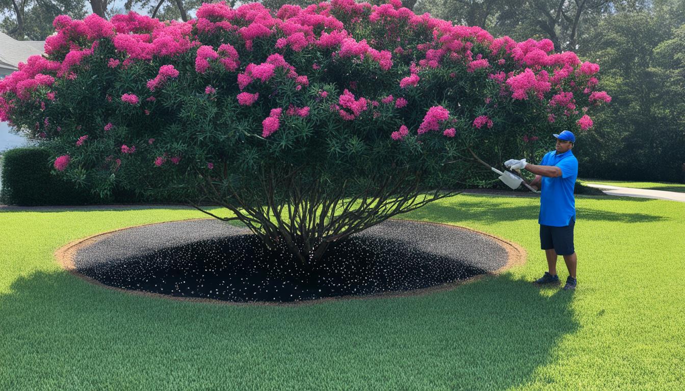 fertilization techniques for crepe myrtles