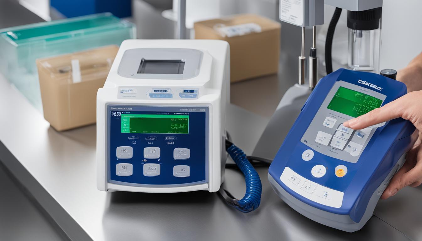 flow accuracy of stationary infusion pumps