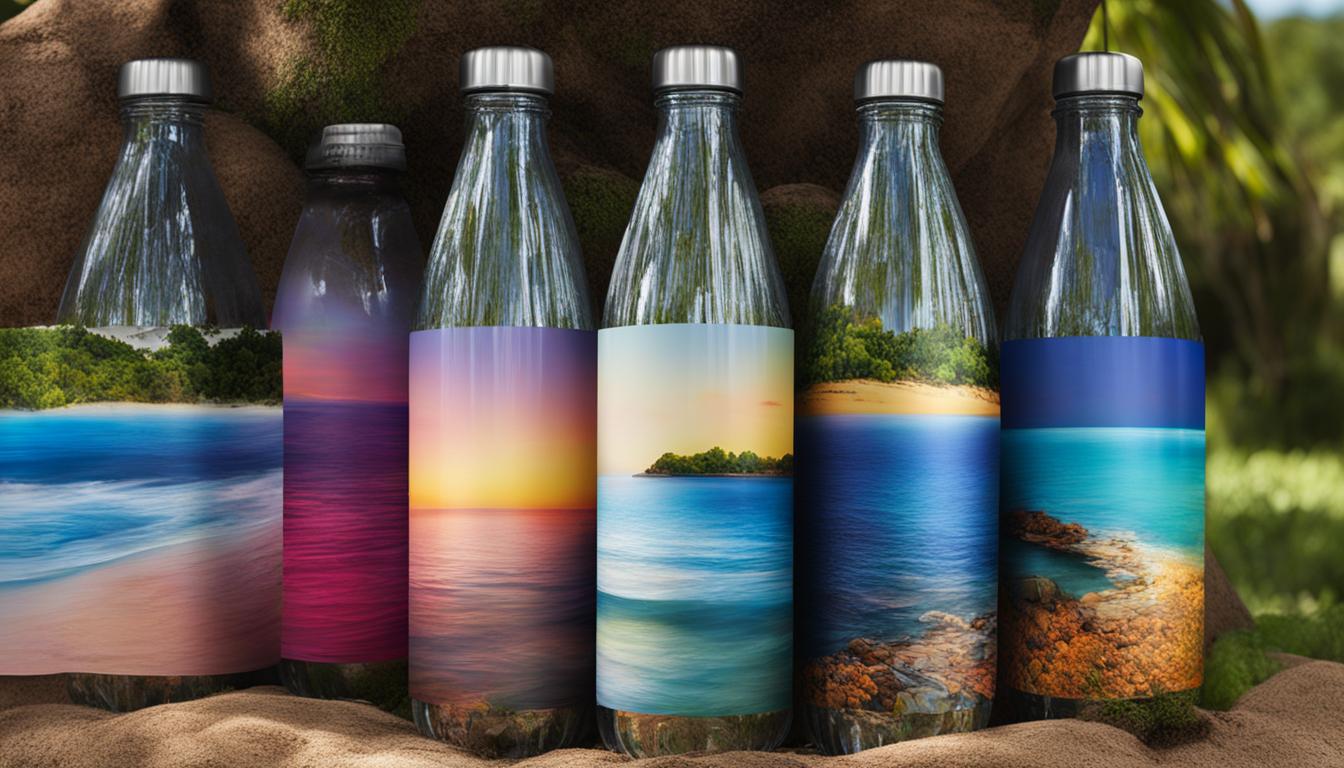 glossy photo paper for water bottle labels