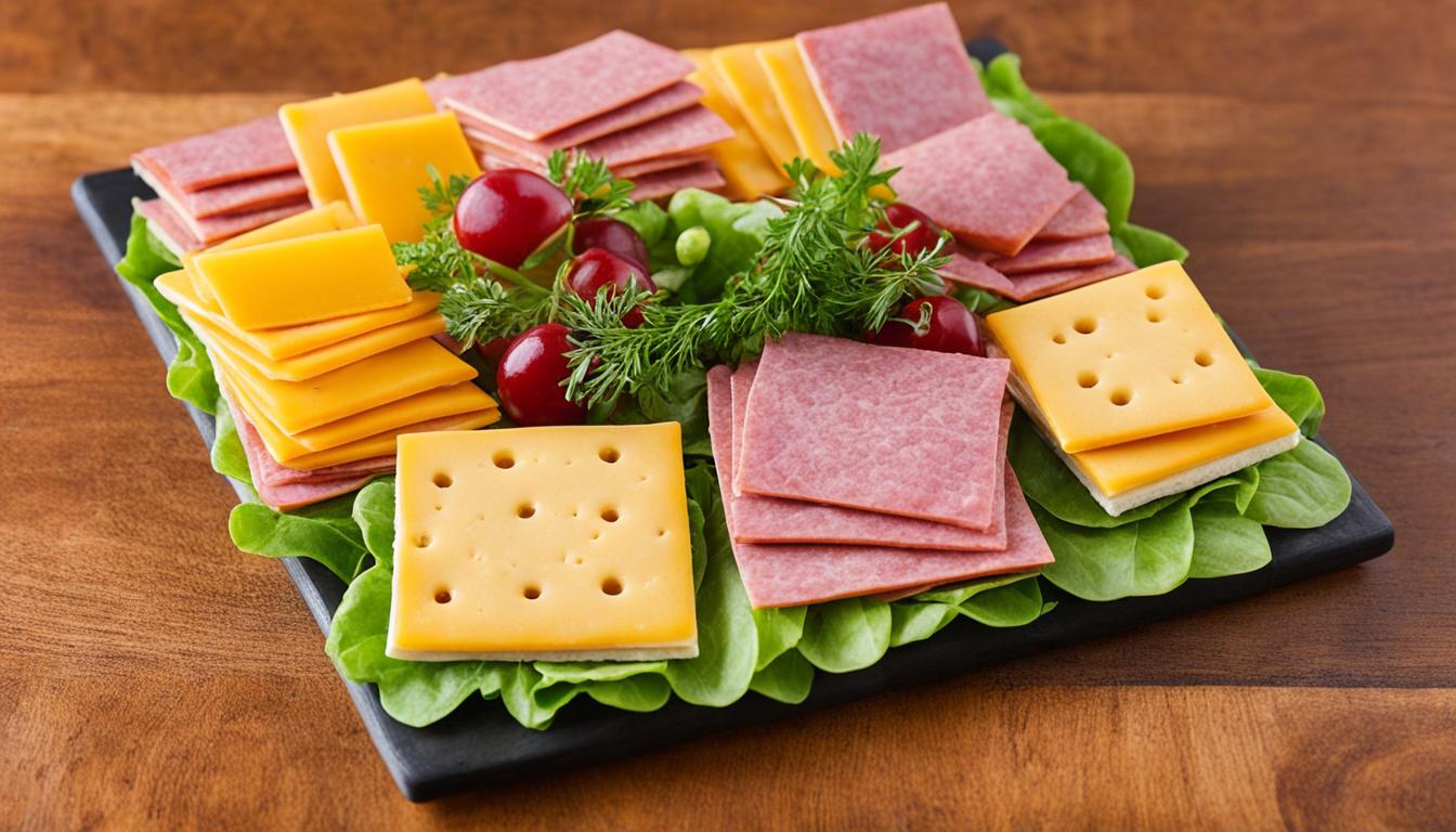 ham and cheese with crackers lunchables