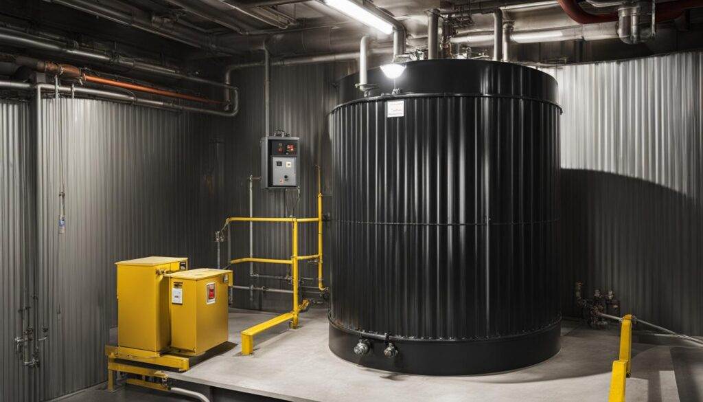 heating oil tank