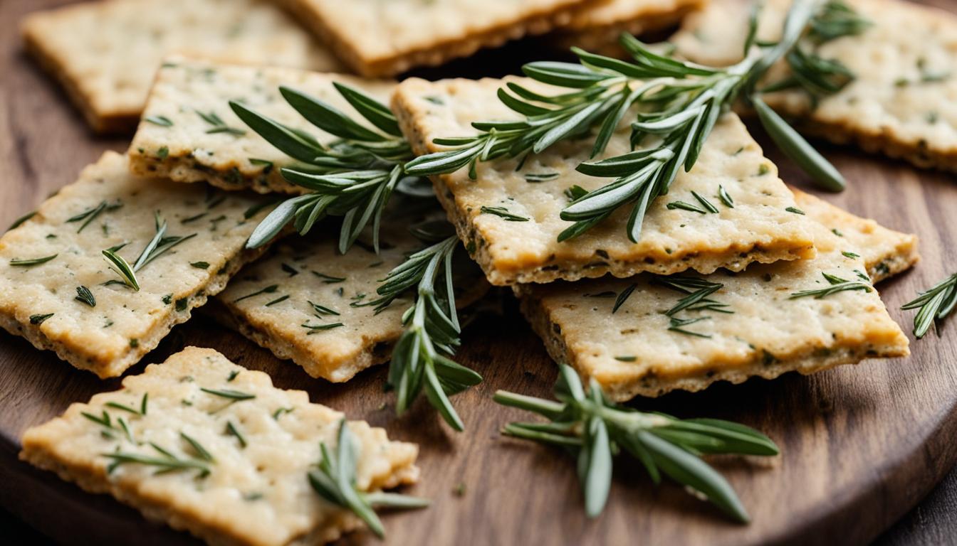 herb crackers