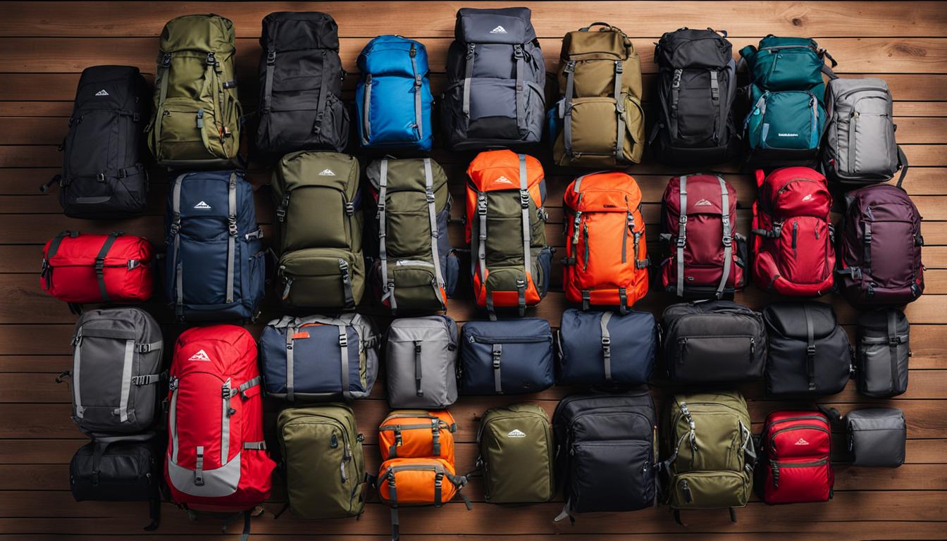 hiking backpacks