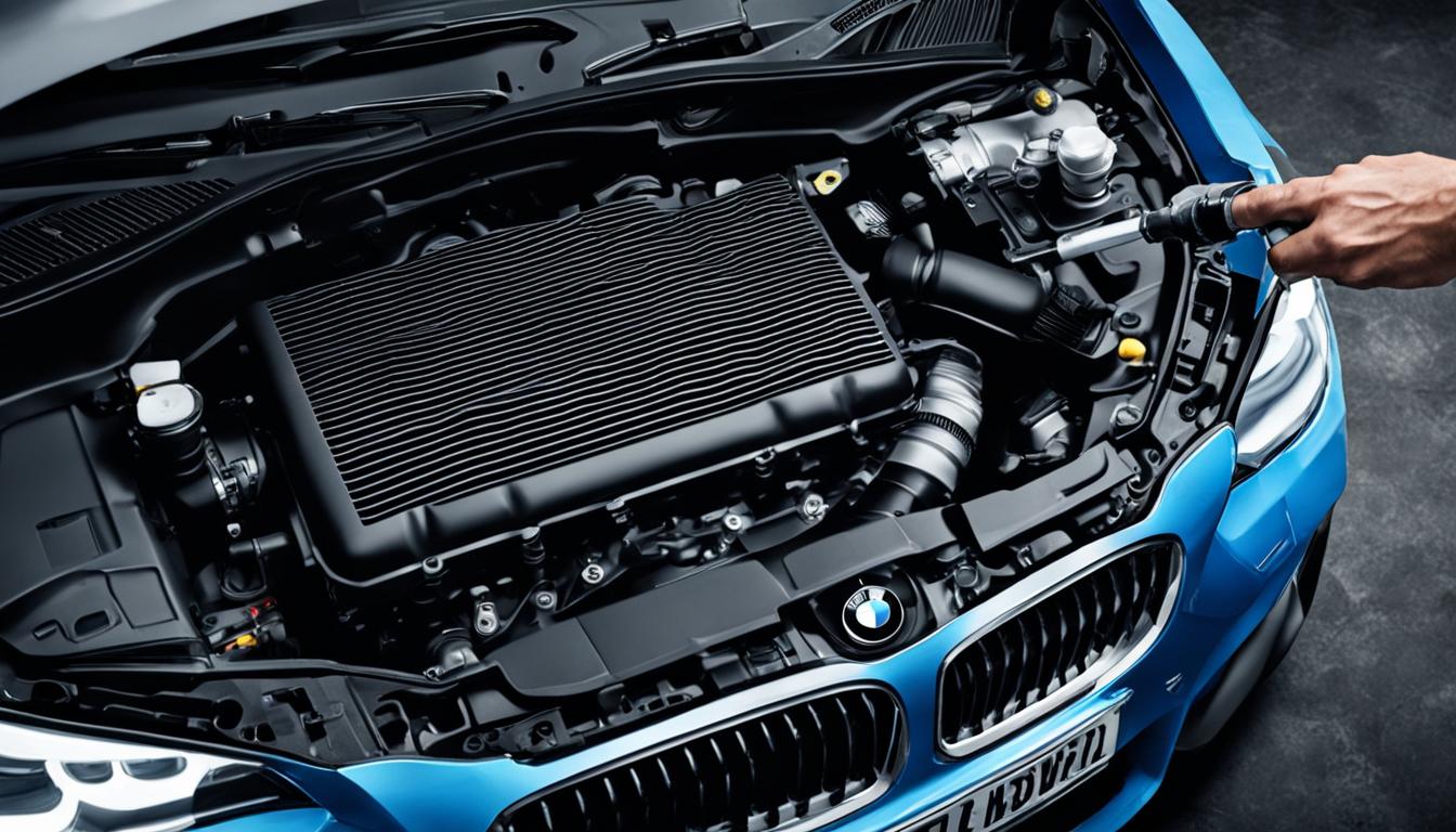 how to top up coolant in BMW 5 series