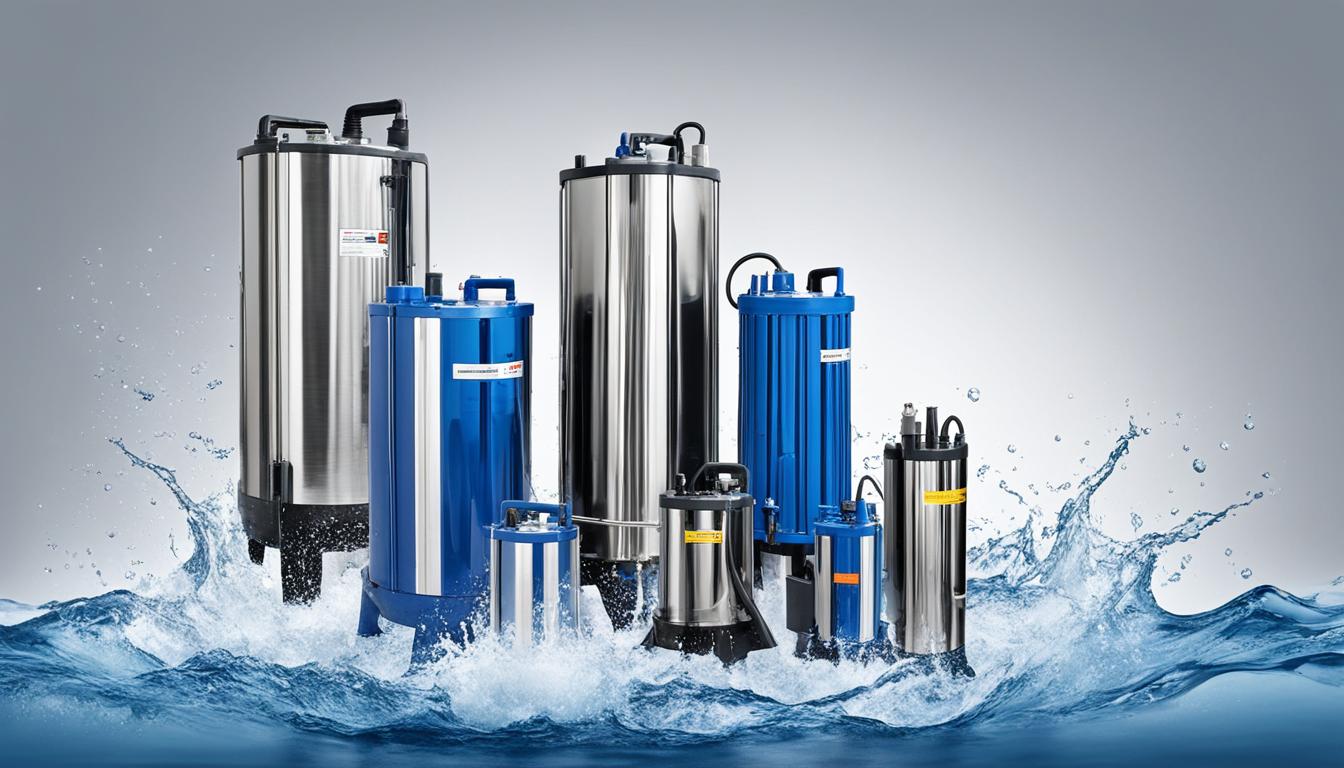 immersible pumps market players