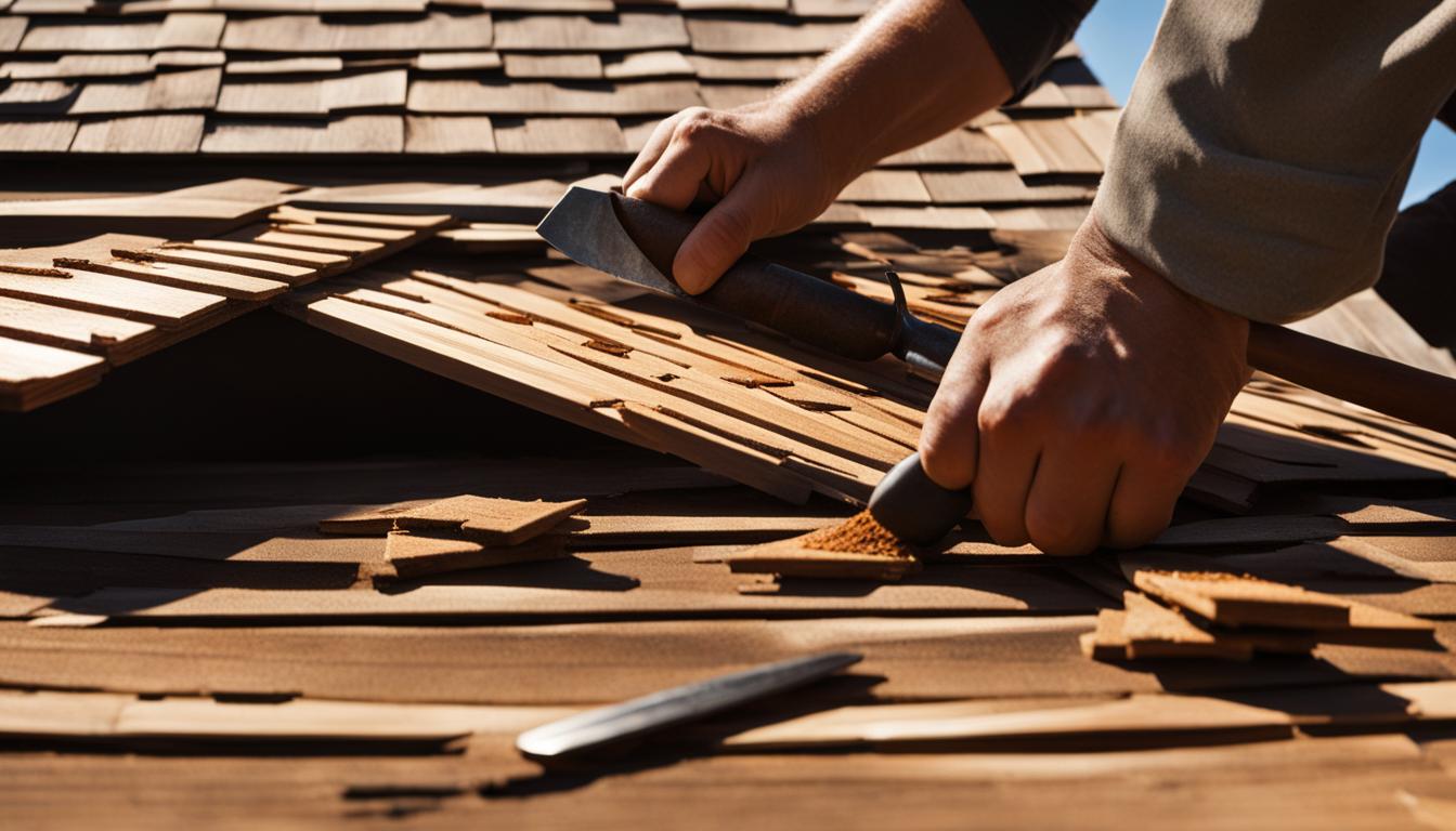 installing cedar shingles with nails