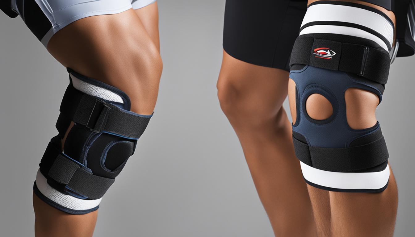 knee brace for torn meniscus support