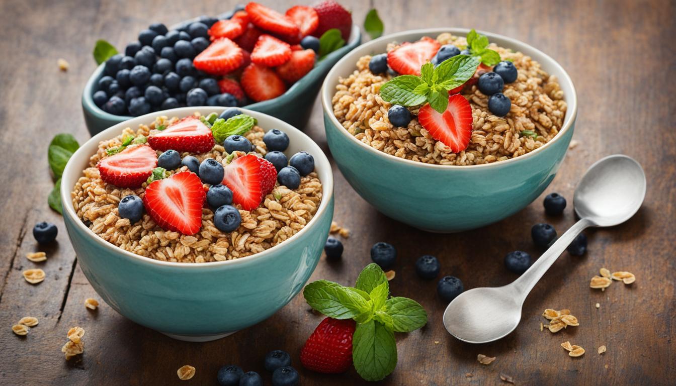 low-calorie breakfast cereals