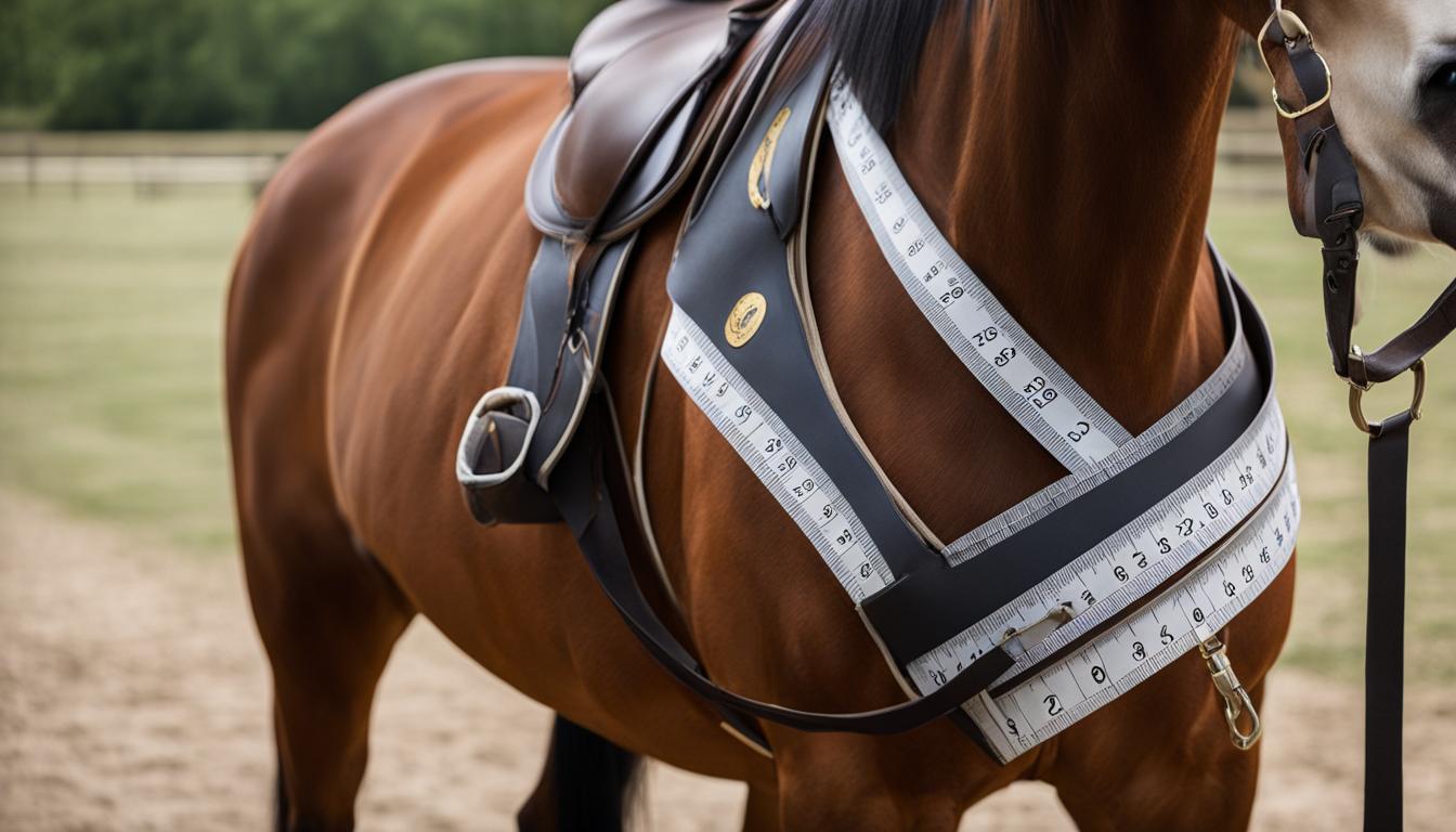 measure horse for blanket