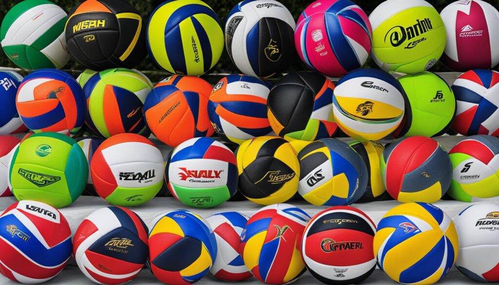 Types of Volleyball Balls Game Performance