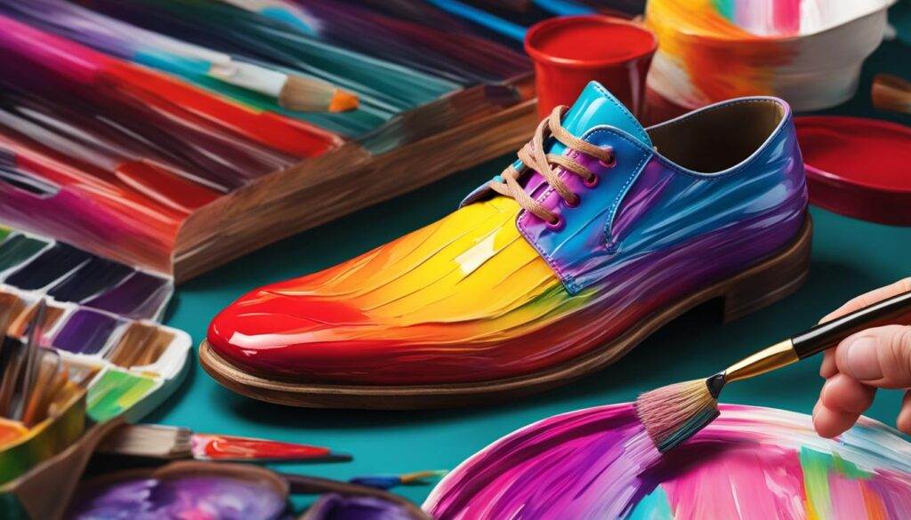 Painted Shoes