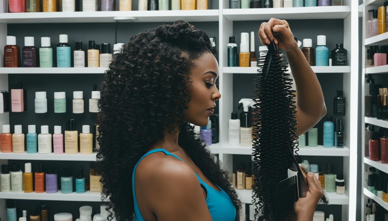 prepping hair for loc extensions