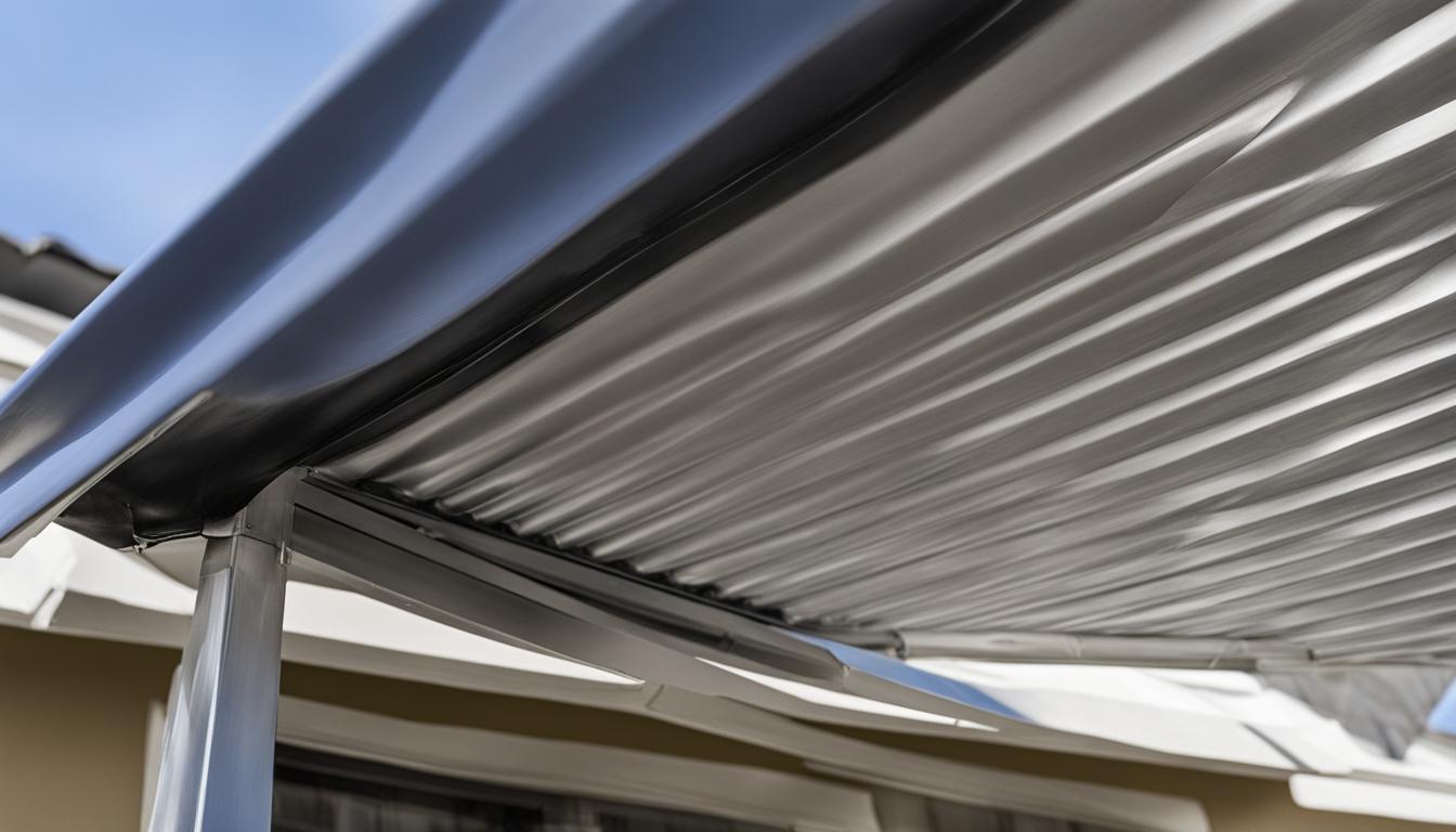 protecting paint on aluminum awning