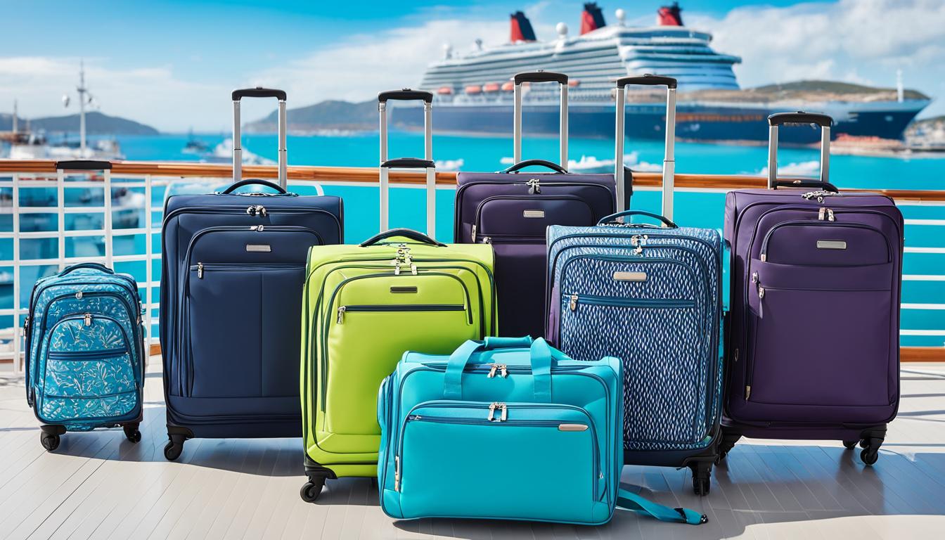 recommended luggage for cruising