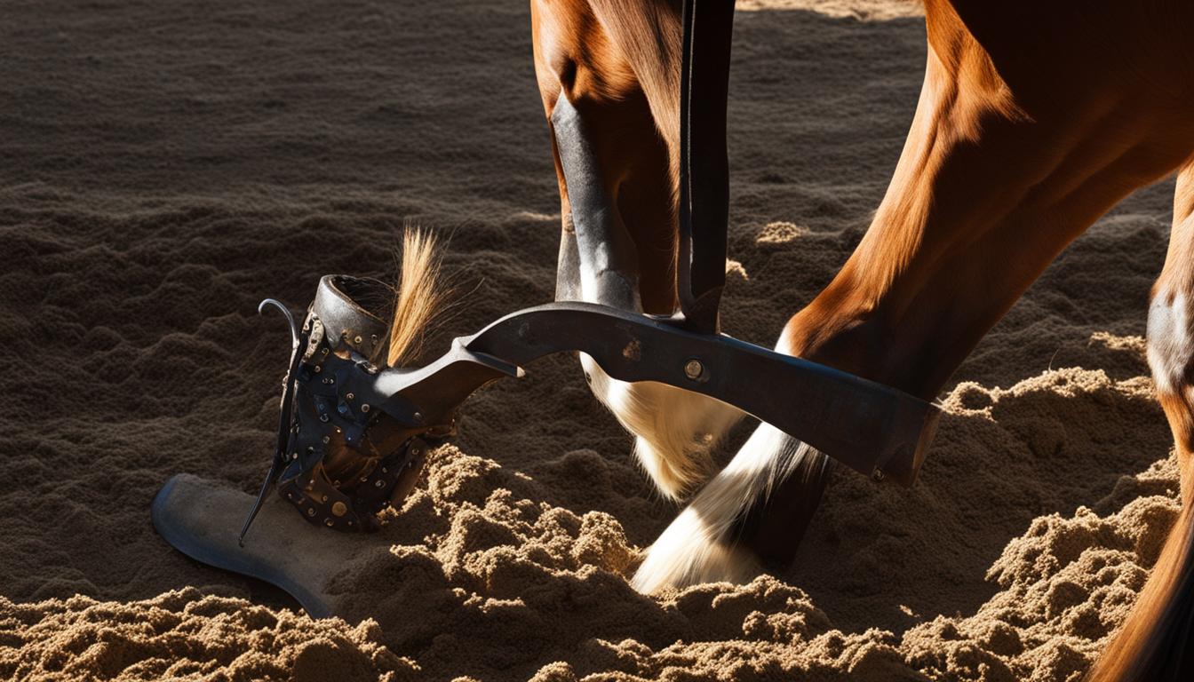 removing horse shoe studs