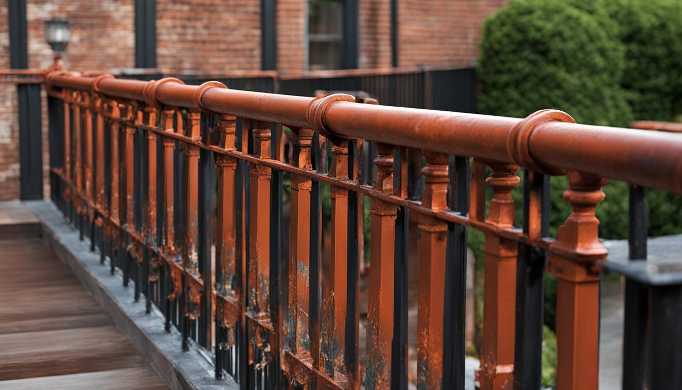 rust-resistant paint for metal railings