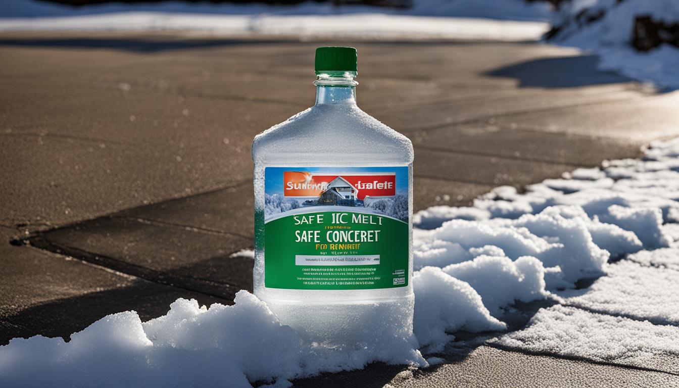 safe ice melt for driveways