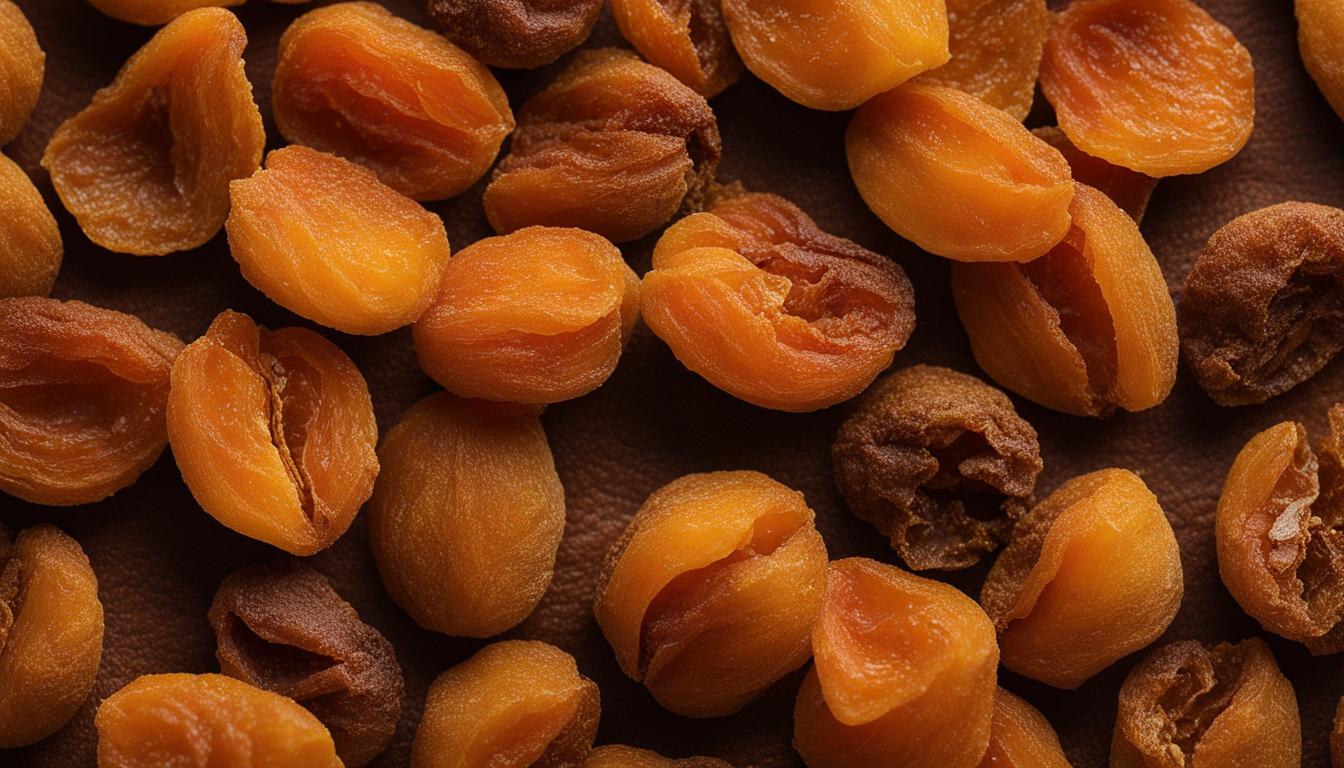 taste of dried apricots