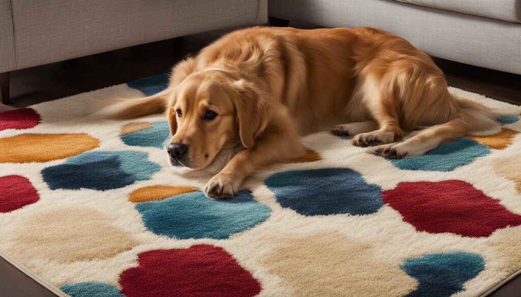 types of area rug for pets