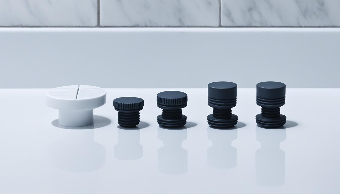 types of bathtub drain plugs